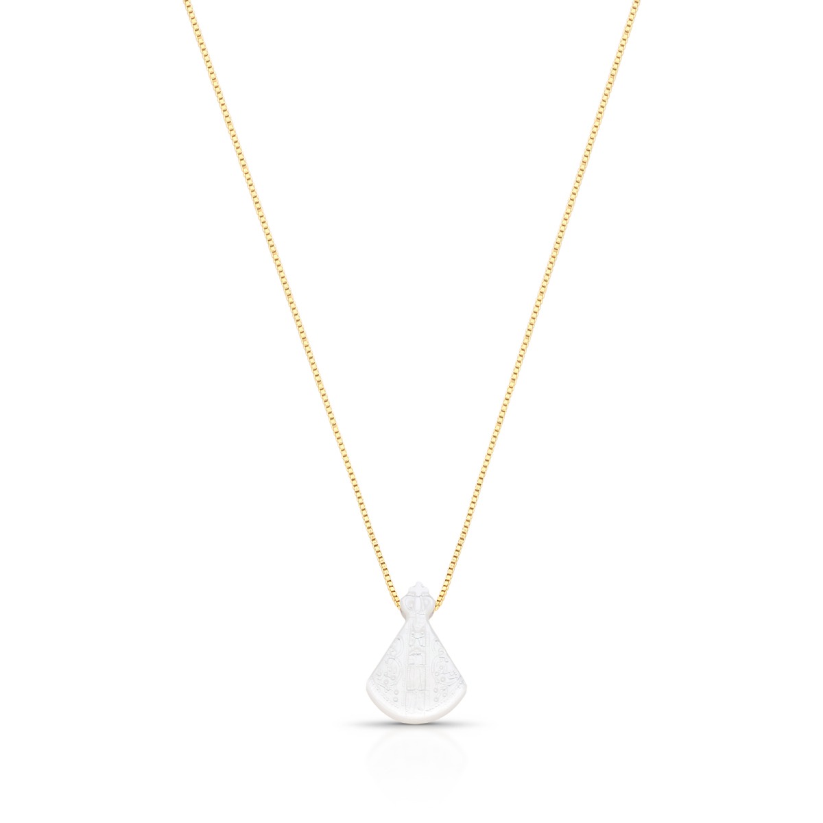 Colar Madre Pérola Nossa Senhora Aparecida