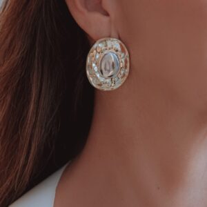 Brinco Médio Liso Oval